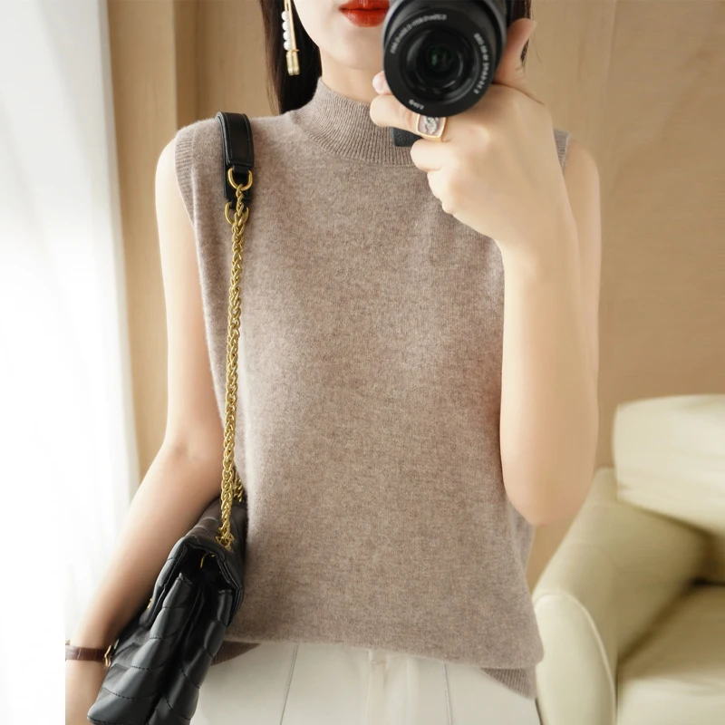 Женский облегающий вязаный жилет с высоким воротником Base irt, весна 2025 г., ранний сезон, верхняя одежда, офисная одежда, брюки...
Женский облегающий вязаный жилет с высоким воротником Base irt, весна 2025 г., ранний сезон, верхняя одежда, офисная одежда, брюки...