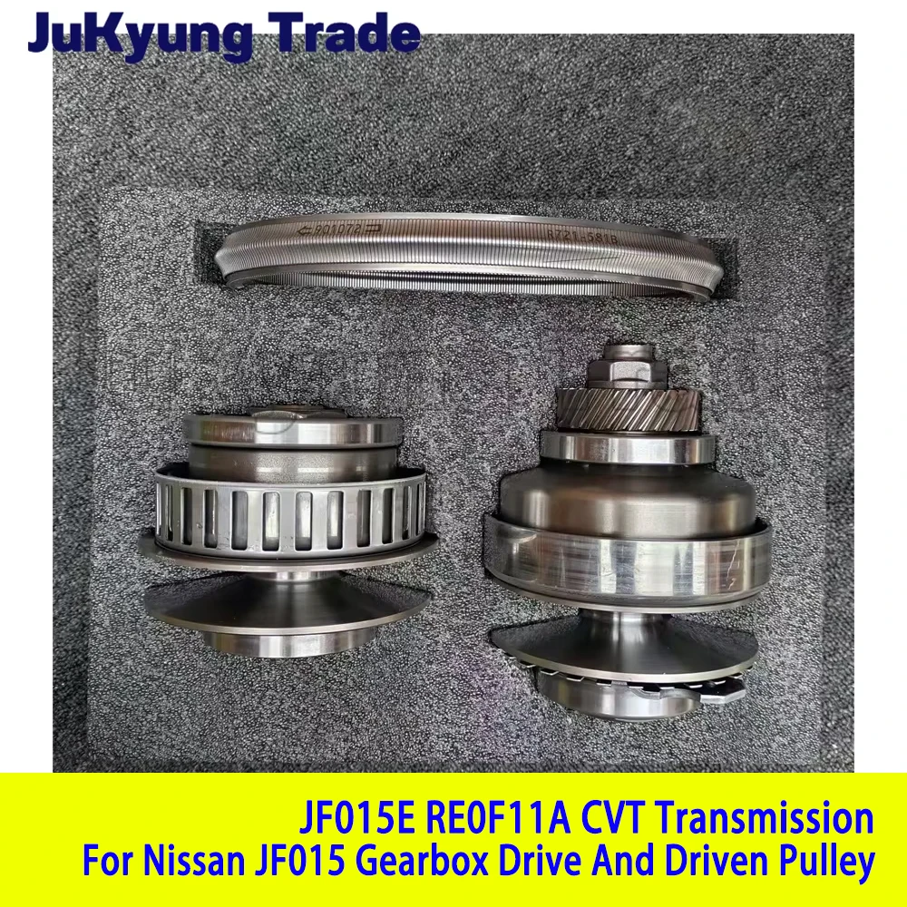 Комплект шкивов трансмиссии JF015E RE0F11A CVT, цепной ремень 901068 901072 для Nissan JF015, привод коробки передач и приводной шкив 31214-3JX9A
Комплект шкивов трансмиссии JF015E RE0F11A CVT, цепной ремень 901068 901072 для Nissan JF015, привод коробки передач и приводной шкив 31214-3JX9A