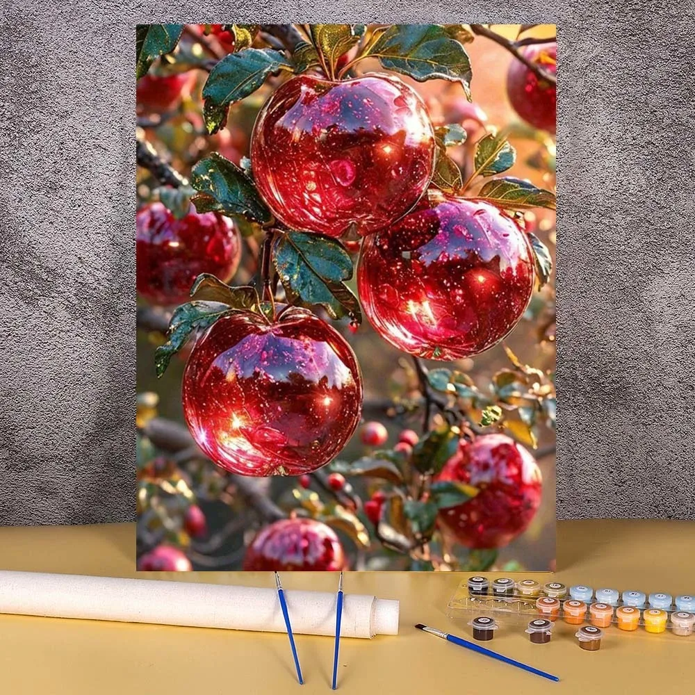 Crystal Apple Tree Picture Paint By Numbers Oil Painting Frameless For Adults Hand Paind Kit Canvas Wall Decorations Living Room
Crystal Apple Tree Picture Paint By Numbers Oil Painting Frameless For Adults Hand Paind Kit Canvas Wall Decorations Living Room