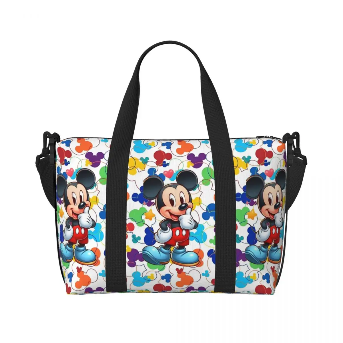 Custom Mickey Mouse Beach Tote Bag Women Extra Large Gym Carry On Classic Cartoon Movie Travel Shopping Bags
Custom Mickey Mouse Beach Tote Bag Women Extra Large Gym Carry On Classic Cartoon Movie Travel Shopping Bags