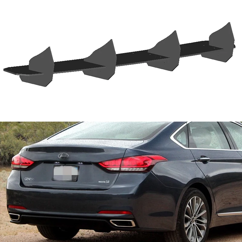 For Hyundai Genesis AWD 3.8 2015 2016 Year Rear Diffuser Bumper Lips Spoiler Splitter Body Kit Accessories
For Hyundai Genesis AWD 3.8 2015 2016 Year Rear Diffuser Bumper Lips Spoiler Splitter Body Kit Accessories