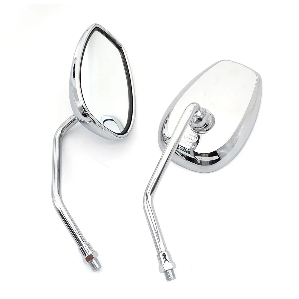 2PCS Universal Motorcycle Side Mirror 10mm RearView Mirrors For Honda Suzuki Kawasaki Chopper Bobber Custom
2PCS Universal Motorcycle Side Mirror 10mm RearView Mirrors For Honda Suzuki Kawasaki Chopper Bobber Custom