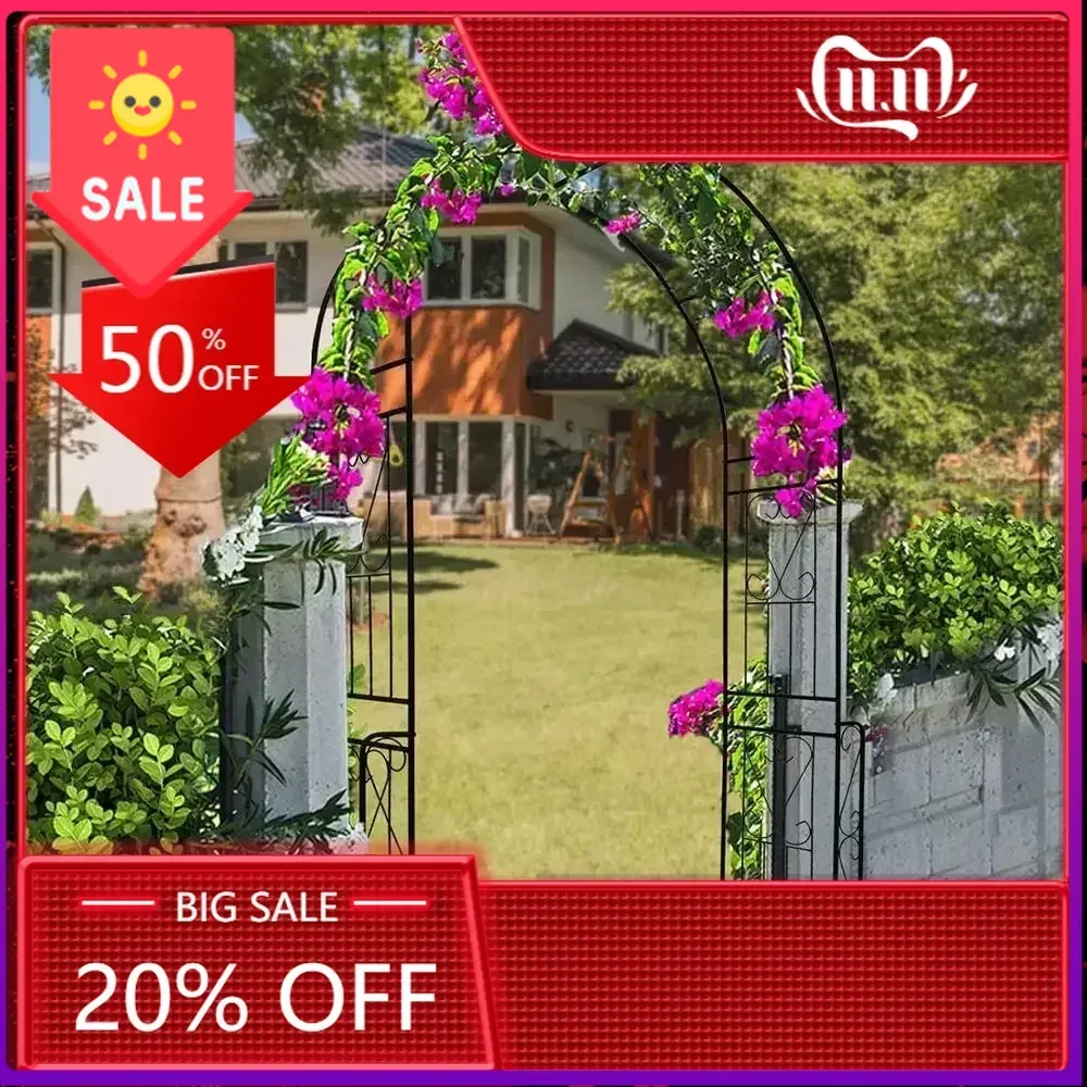 BestsellerElegant Outdoor Garden Arbor, Trellis for Climbing Plants, Perfect for Weddings and Events (55 W x 94.5 H, Black)
BestsellerElegant Outdoor Garden Arbor, Trellis for Climbing Plants, Perfect for Weddings and Events (55 W x 94.5 H, Black)