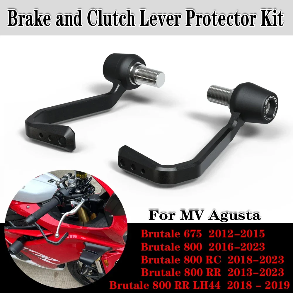 For MV Agusta Brutale 675 2012-2015 / Brutale 800 / RC / RR 2013-2023 Motorcycle Brake and Clutch Lever Protector Kit
For MV Agusta Brutale 675 2012-2015 / Brutale 800 / RC / RR 2013-2023 Motorcycle Brake and Clutch Lever Protector Kit