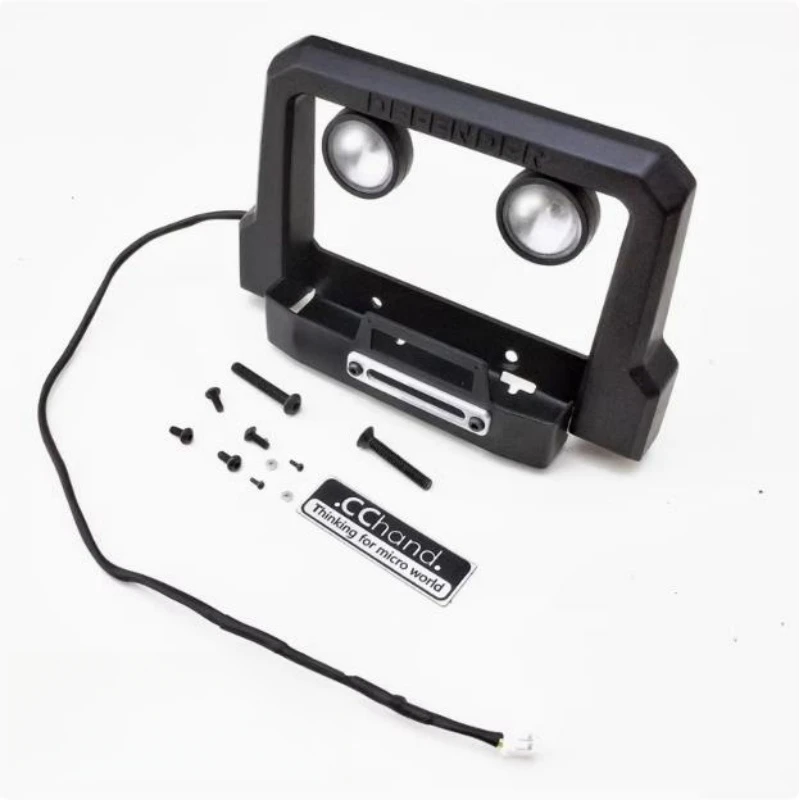 Cchand Metallic Bumper and Lights for RC4WD Gelande ii G2 Chassis w/ D90 D110 Defender Crawler 1/10 scale RC Car
Cchand Metallic Bumper and Lights for RC4WD Gelande ii G2 Chassis w/ D90 D110 Defender Crawler 1/10 scale RC Car