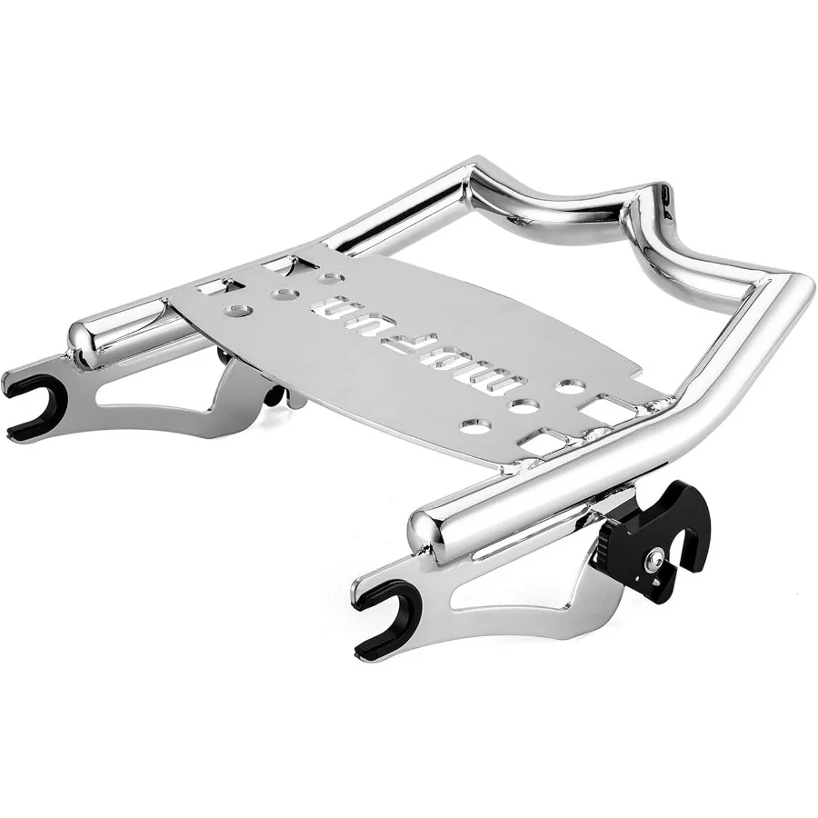 Luggage Rack Rear Grab Handles Bracket Compatible with Harley Touring Street Road Electra Glide Road King 2009-2024 Chrome
Luggage Rack Rear Grab Handles Bracket Compatible with Harley Touring Street Road Electra Glide Road King 2009-2024 Chrome