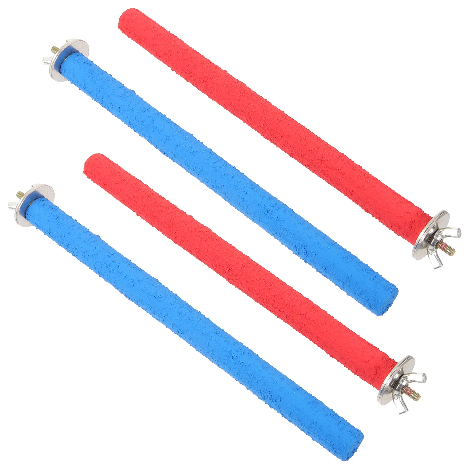 4 Pcs Frosted Perch 2 Large Red 2 5cm x 20cm Bird Perches Cage Accessories Wear Resistant Safe Wooden Material Parrot
4 Pcs Frosted Perch 2 Large Red 2 5cm x 20cm Bird Perches Cage Accessories Wear Resistant Safe Wooden Material Parrot