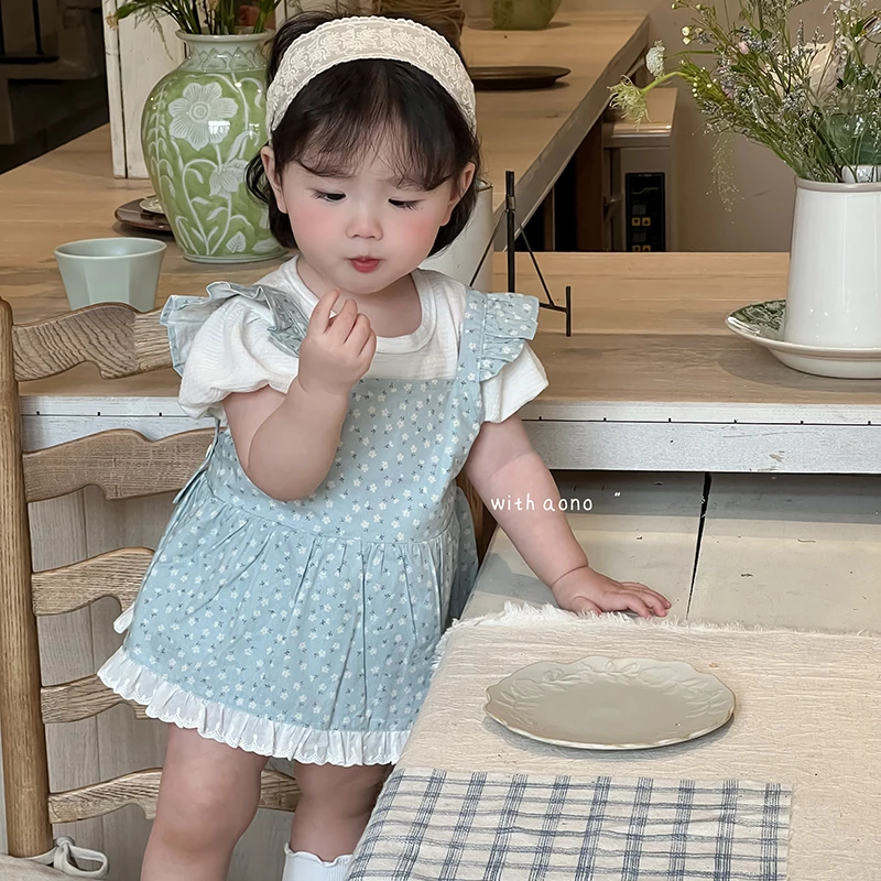 SeasonSea Baby Sleeveless Bodysuit Breathable Floral Jumpsuit Summer Bodysuit for 0-2Y Onesie Pure Cotton Baby Toddlers Clothes
SeasonSea Baby Sleeveless Bodysuit Breathable Floral Jumpsuit Summer Bodysuit for 0-2Y Onesie Pure Cotton Baby Toddlers Clothes