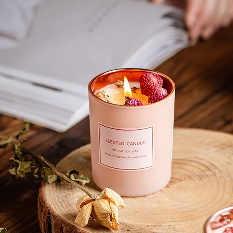 Electroplated Cup Candles with Dried Flowers, Suitable for Atmosphere Decoration, Gifts Scented Candle
Electroplated Cup Candles with Dried Flowers, Suitable for Atmosphere Decoration, Gifts Scented Candle