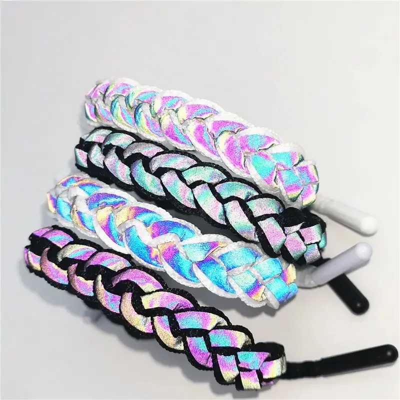 12 шт./упак. шнурки ручной работы, светоотражающий плетеный браслет, модный спортивный браслет для ночного бега, подарок для мужчин и женщин
12 шт./упак. шнурки ручной работы, светоотражающий плетеный браслет, модный спортивный браслет для ночного бега, подарок для мужчин и женщин