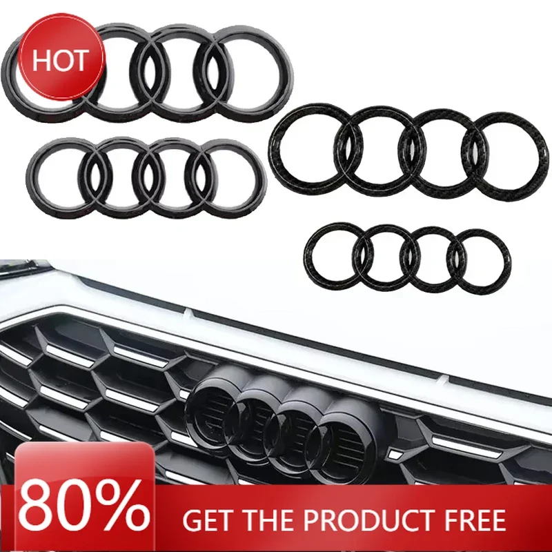 2025 2pcs ABS Four Ring Logo for Audi Q2 Q3 A3 A7 A5 A4 B9 A6 Q5 Q7 Car Front Grille Trunk Emblem Rear Badge Sticker Accessories
2025 2pcs ABS Four Ring Logo for Audi Q2 Q3 A3 A7 A5 A4 B9 A6 Q5 Q7 Car Front Grille Trunk Emblem Rear Badge Sticker Accessories