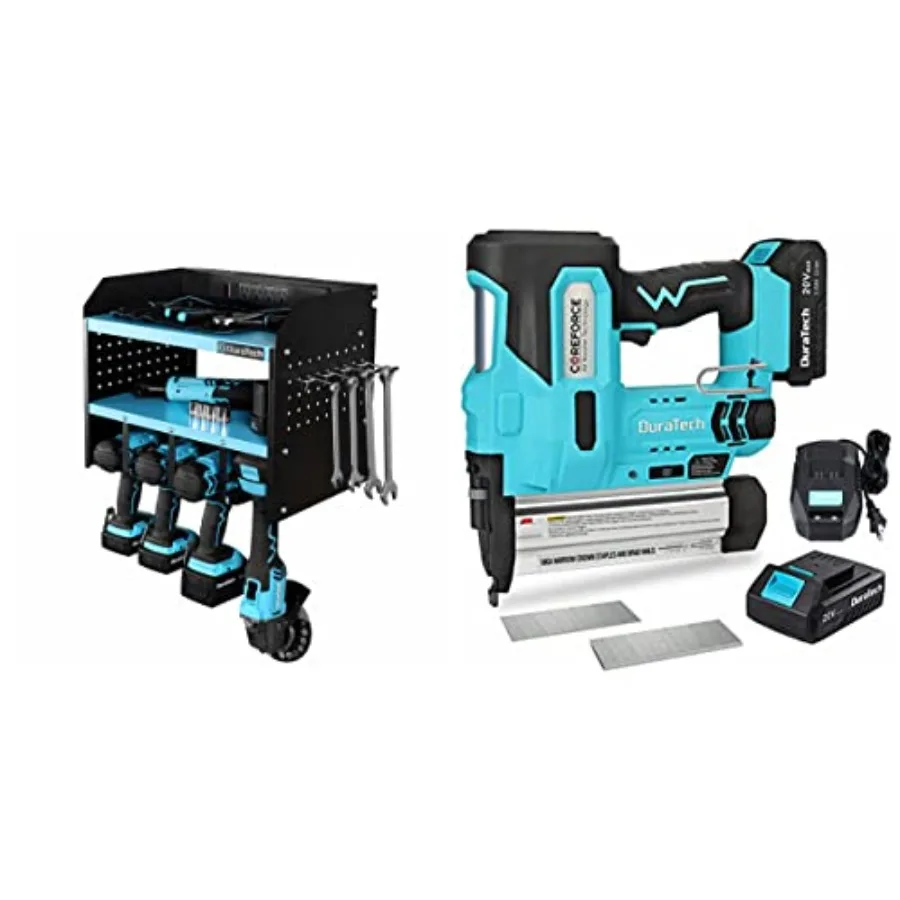 Аккумуляторный гвоздезабивной станок 2 в 1, органайзер для электроинструментов DURATECH для эффективных домашних мастерских и строительных площадок Comp
Аккумуляторный гвоздезабивной станок 2 в 1, органайзер для электроинструментов DURATECH для эффективных домашних мастерских и строительных площадок Comp