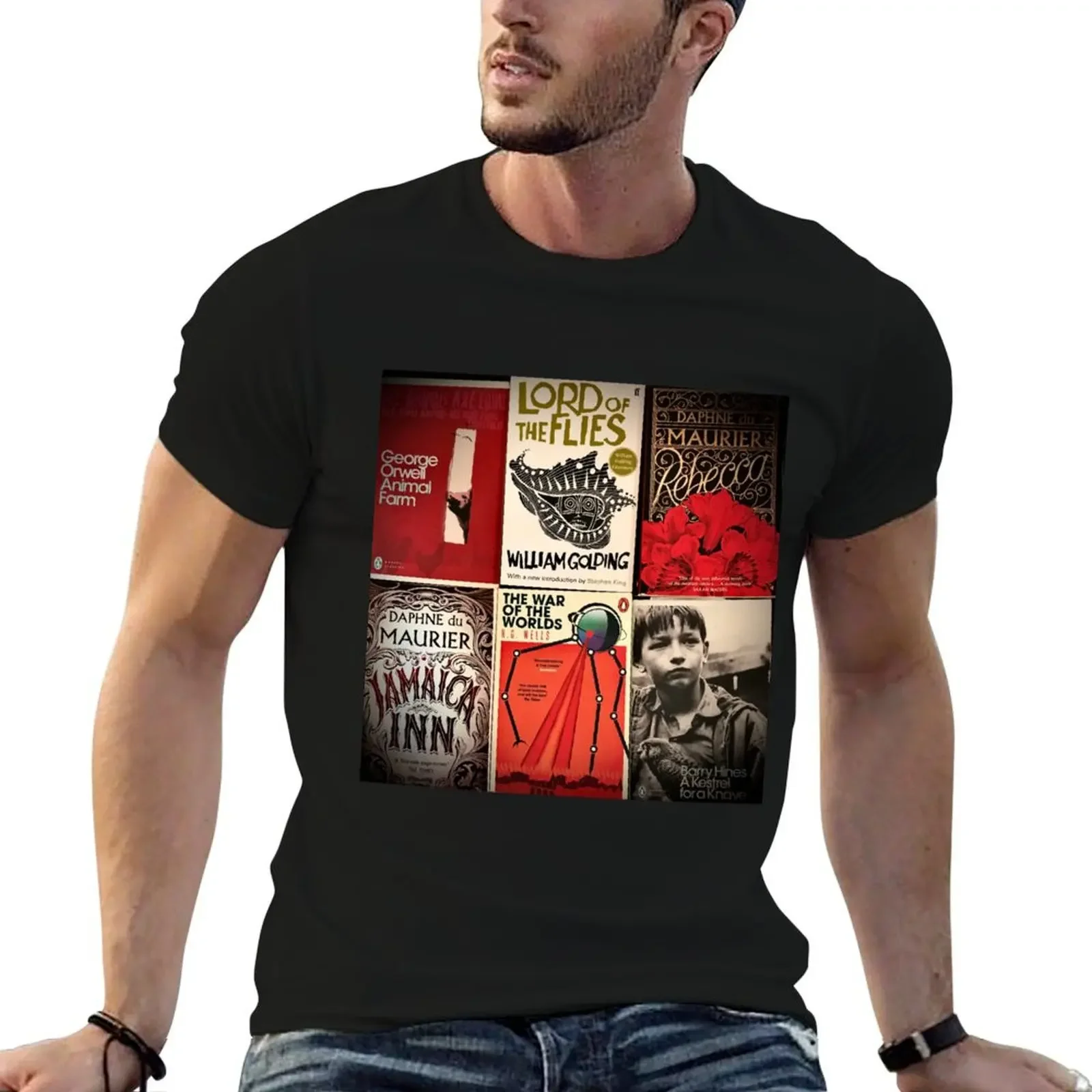 Classic Book Covers T-Shirt new edition cotton graphic tees quick drying funny gifts clothing for men
Classic Book Covers T-Shirt new edition cotton graphic tees quick drying funny gifts clothing for men