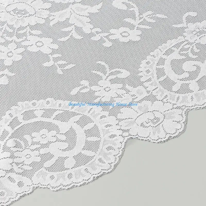 E56A Lace Trim Headscarf Breathable Lightweight Covering for Daily Wear Travel
E56A Lace Trim Headscarf Breathable Lightweight Covering for Daily Wear Travel
