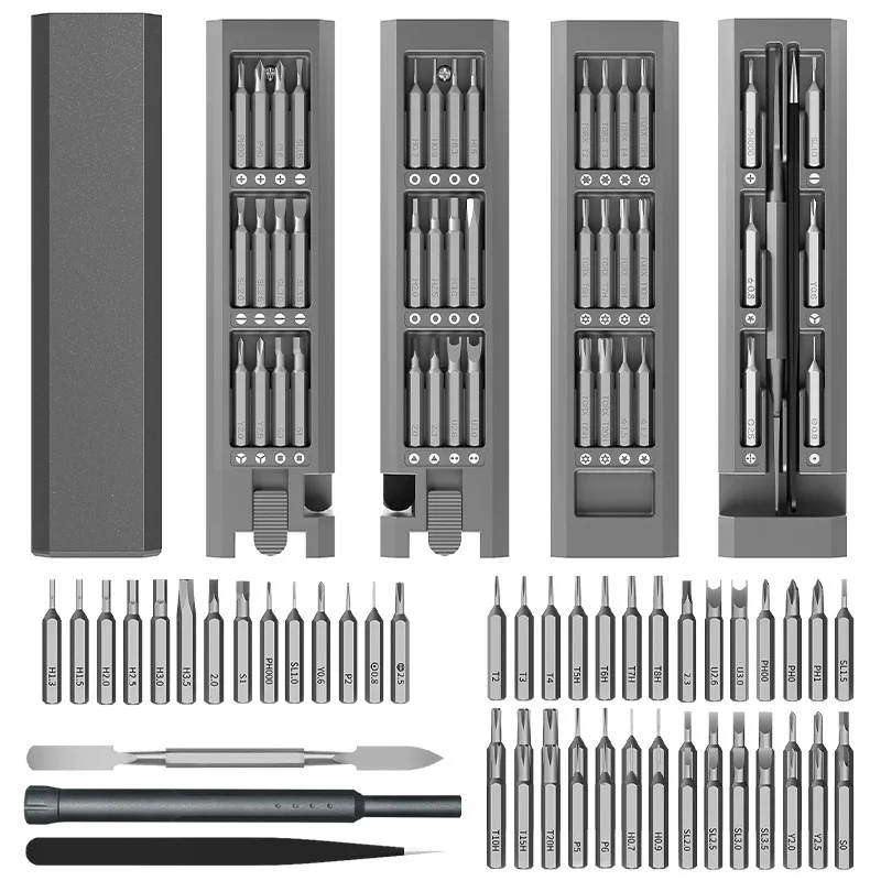 Precision Screwdriver Set 8/32/43/44/46 in 1 Magnetic Torx Hex Phillips Screw Driver Bits For Mobile Phone PC Repair Hand Tools
Precision Screwdriver Set 8/32/43/44/46 in 1 Magnetic Torx Hex Phillips Screw Driver Bits For Mobile Phone PC Repair Hand Tools