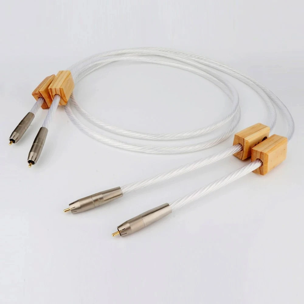 Nordost ODIN 2 OCC Silver Reference Interconnects RCA Cable Audiophile grade for Amplifier CD Player Audio RCA cable 
Nordost ODIN 2 OCC Silver Reference Interconnects RCA Cable Audiophile grade for Amplifier CD Player Audio RCA cable