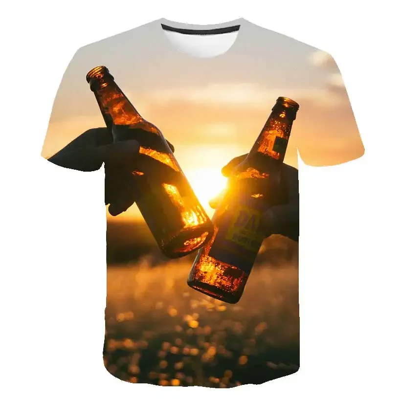 New Yellow Foam Summer Beer Pattern T-shirt Men's And Women's Round Neck Short Sleeve Party Sports Breathable Top Funny Clothing
New Yellow Foam Summer Beer Pattern T-shirt Men's And Women's Round Neck Short Sleeve Party Sports Breathable Top Funny Clothing
