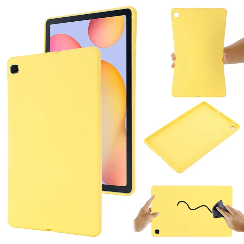 Чехол для Samsung Galaxy Tab S6 Lite 2024, мягкий чехол из жидкого силикона премиум-класса с Флокированным внутри для планшета TabS6 Lite 10,4 2022
Чехол для Samsung Galaxy Tab S6 Lite 2024, мягкий чехол из жидкого силикона премиум-класса с Флокированным внутри для планшета TabS6 Lite 10,4 2022