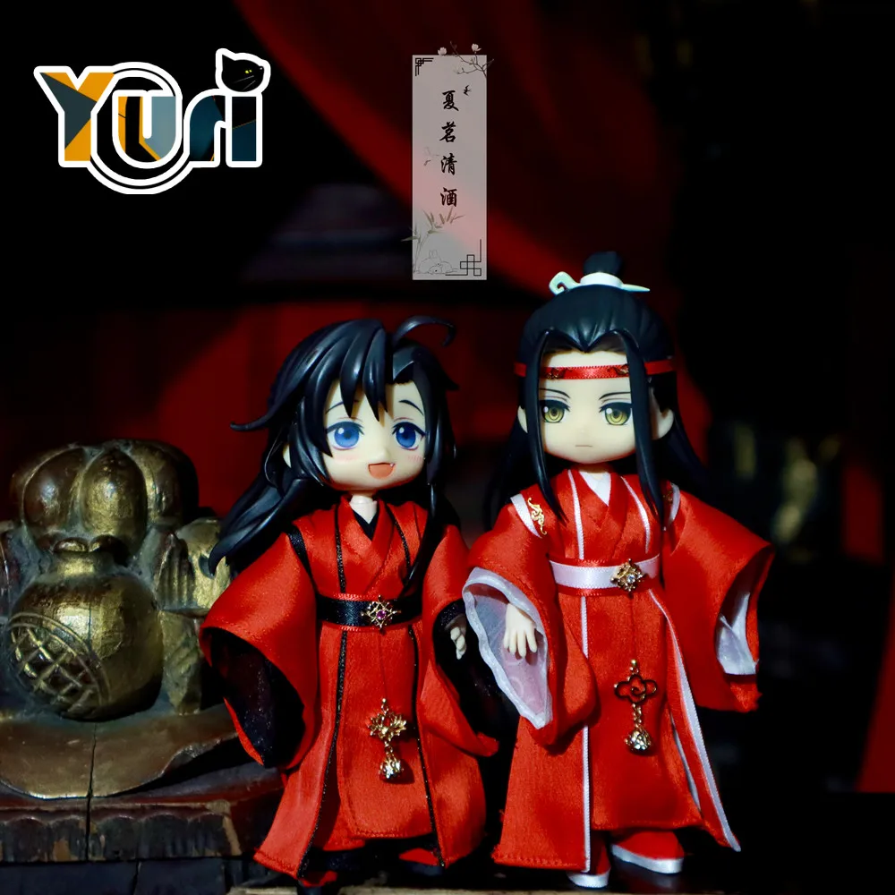 Grandmaster of Demonic Cultivation MDZS Wei Wuxian Lan Wangji Anime OB11 Wedding Clothes For Figure Limit Cosplay Gift C
Grandmaster of Demonic Cultivation MDZS Wei Wuxian Lan Wangji Anime OB11 Wedding Clothes For Figure Limit Cosplay Gift C