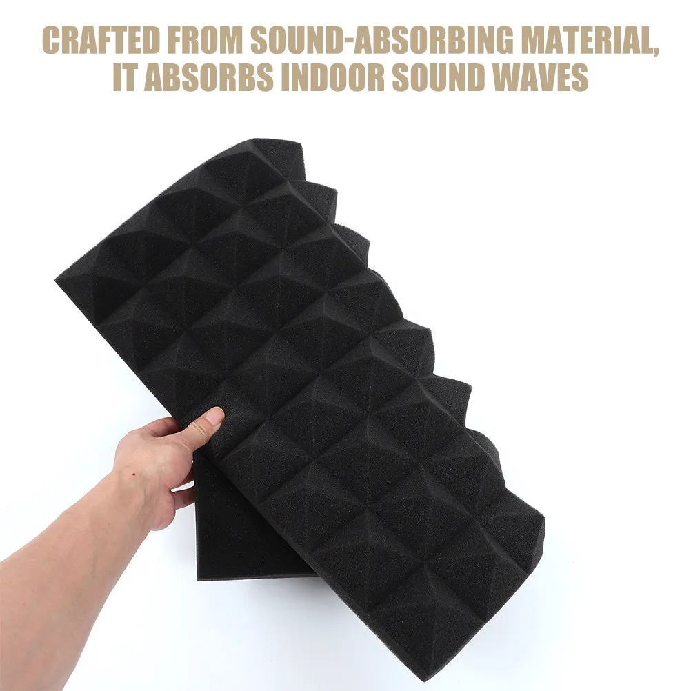 8Pcs Soundproofing Panels Acoustic Wall Sound Absorbing Padding Studio Recording Room Sound Insulation Boards
8Pcs Soundproofing Panels Acoustic Wall Sound Absorbing Padding Studio Recording Room Sound Insulation Boards