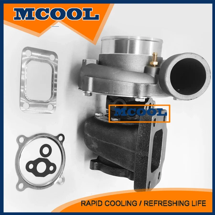 NEW GT35 GT3582 TURBO T3 AR.70/63 ANTI-SURGE COMPRESSOR TURBINE Turbocharger For all 4/6 cylinder and 3.0L-6.0L engines 600HP
NEW GT35 GT3582 TURBO T3 AR.70/63 ANTI-SURGE COMPRESSOR TURBINE Turbocharger For all 4/6 cylinder and 3.0L-6.0L engines 600HP