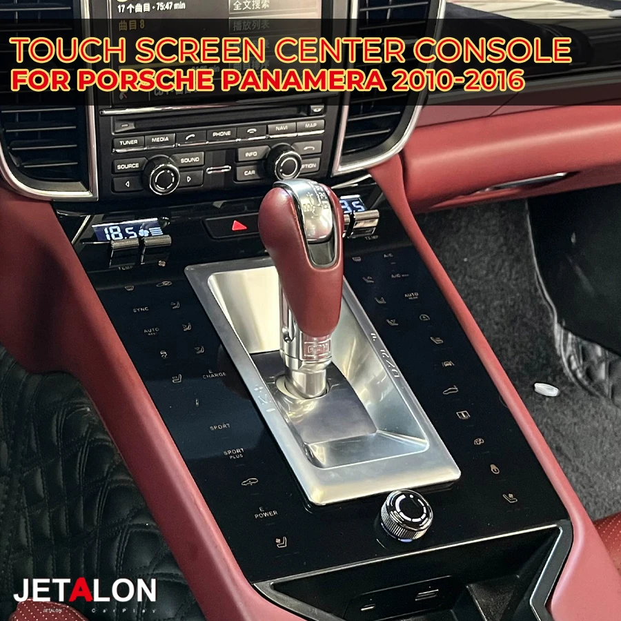 Сенсорная панель центральной консоли для Porsche Panamera 2010-2017 Электрические вентиляционные отверстия для кондиционера Автомобильная центральная консоль Седло приборной панели
Сенсорная панель центральной консоли для Porsche Panamera 2010-2017 Электрические вентиляционные отверстия для кондиционера Автомобильная центральная консоль Седло приборной панели