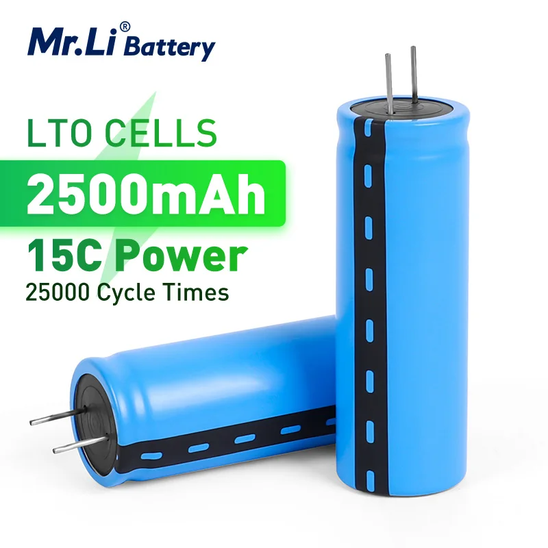 Литий-ионный аккумулятор Mr.Li LTO 23680, 2,4 В, 2500 мАч, литий-титанатный аккумулятор 15C, перезаряжаемые аккумуляторные батареи для низких температур, 25000 циклов
Литий-ионный аккумулятор Mr.Li LTO 23680, 2,4 В, 2500 мАч, литий-титанатный аккумулятор 15C, перезаряжаемые аккумуляторные батареи для низких температур, 25000 циклов