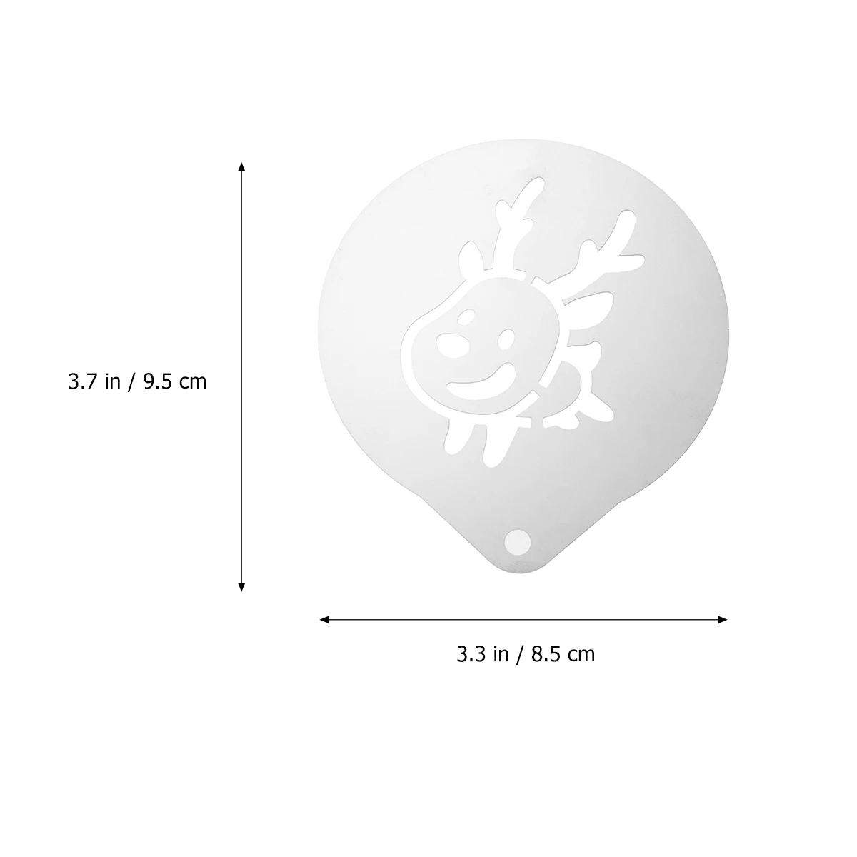 Coffee Printing Mold Stainless Steel Coffee Stencil Decorative Cake Baking Supplies Latte Tool Chocolate Template Easy Clean
Coffee Printing Mold Stainless Steel Coffee Stencil Decorative Cake Baking Supplies Latte Tool Chocolate Template Easy Clean