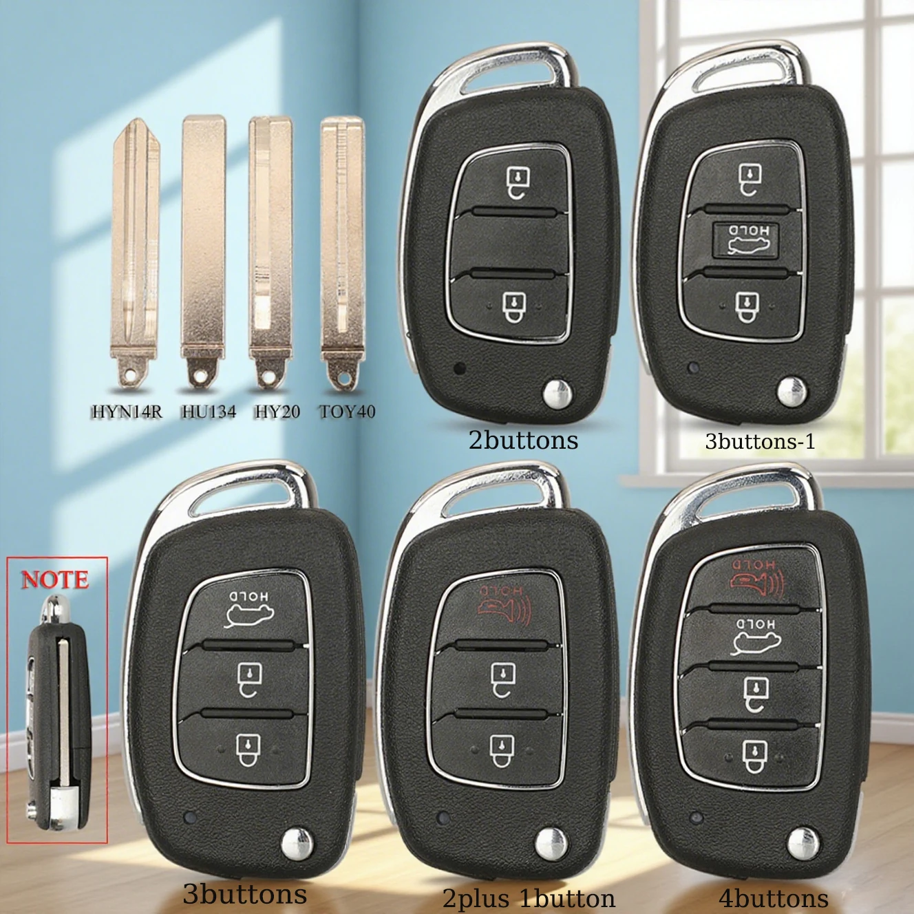 jingyuqin Remote Car Key Shell For Hyundai Tucson Sonata Elantra Mistra Solaris Accent Creta Verna With Horizontal Blade Filp
jingyuqin Remote Car Key Shell For Hyundai Tucson Sonata Elantra Mistra Solaris Accent Creta Verna With Horizontal Blade Filp