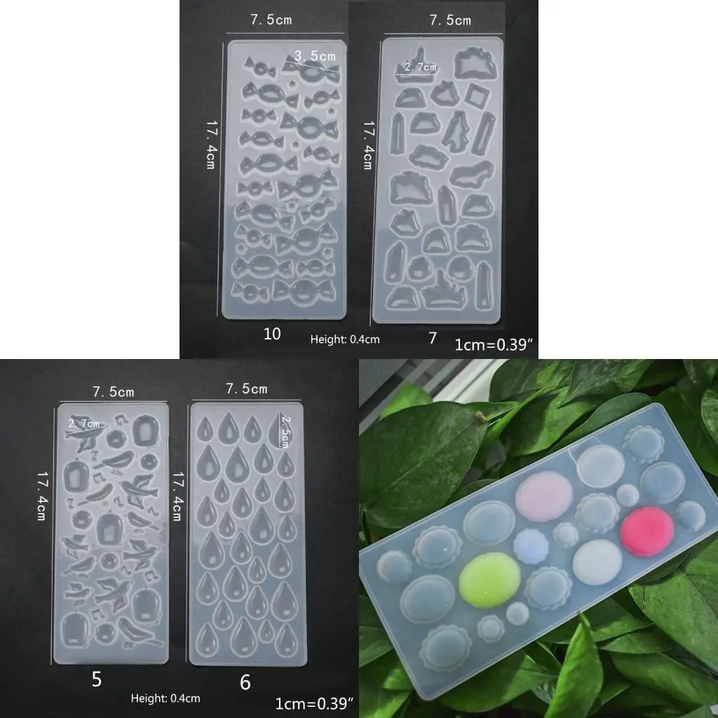 R3MC Crystal Epoxy Resin Mold DIY Keychain Earrings Danglers Pendants Silicone Mould
R3MC Crystal Epoxy Resin Mold DIY Keychain Earrings Danglers Pendants Silicone Mould