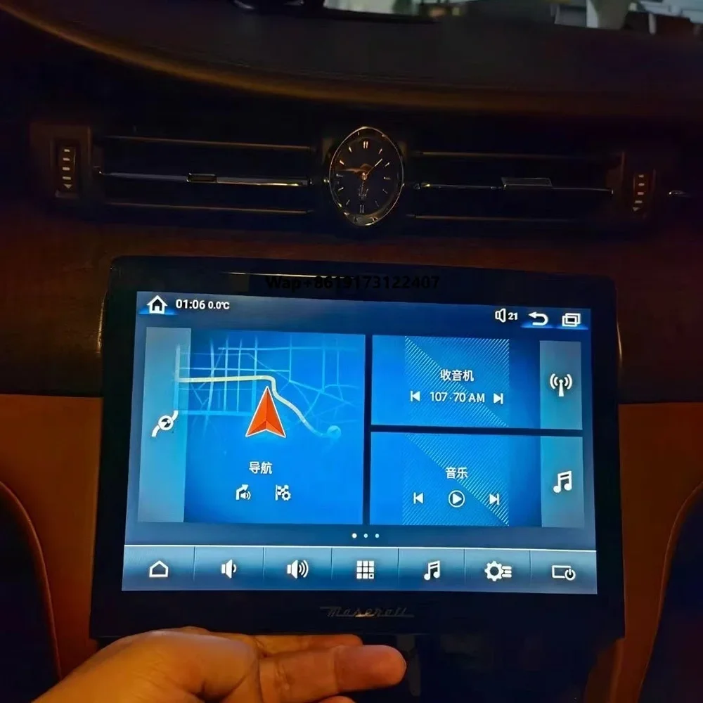 Android Car Stereo Video Multimedia Player for GT Quattroporte 2013-2017 Car Radio Autoradio Head Unit GPS Navigation
Android Car Stereo Video Multimedia Player for GT Quattroporte 2013-2017 Car Radio Autoradio Head Unit GPS Navigation