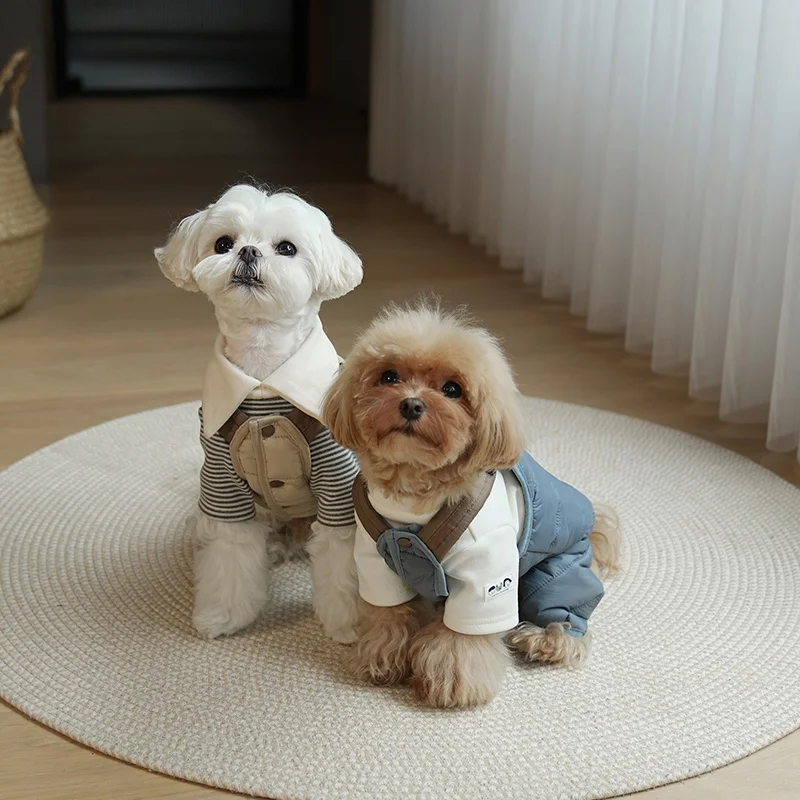 Осенне-зимний комбинезон для домашних животных Cheepet с шапкой, хлопковая одежда для собак, повседневный жилет-комбинезон для собак
Осенне-зимний комбинезон для домашних животных Cheepet с шапкой, хлопковая одежда для собак, повседневный жилет-комбинезон для собак