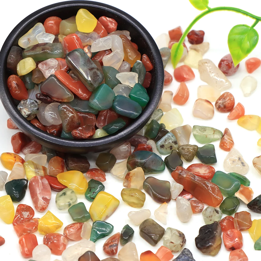 Natural Stone Colour Agates Gravel Specimen Quartz Healing Crystal for Jewelry Making Bulk Tumbled Gemstone Home Aquarium Decor
Natural Stone Colour Agates Gravel Specimen Quartz Healing Crystal for Jewelry Making Bulk Tumbled Gemstone Home Aquarium Decor