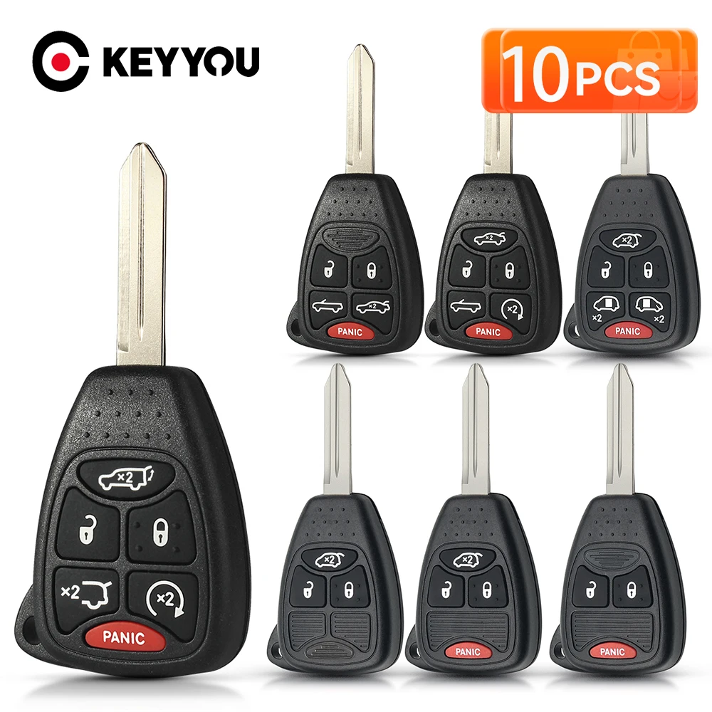 KEYYOU 10 шт. для Chrysler Pacifica Aspen 300 Dodge RAM Caravan Jeep Commander Grand Cherokee, корпус для автомобильного ключа-пульта 2/3/4/5/6 BNT
KEYYOU 10 шт. для Chrysler Pacifica Aspen 300 Dodge RAM Caravan Jeep Commander Grand Cherokee, корпус для автомобильного ключа-пульта 2/3/4/5/6 BNT