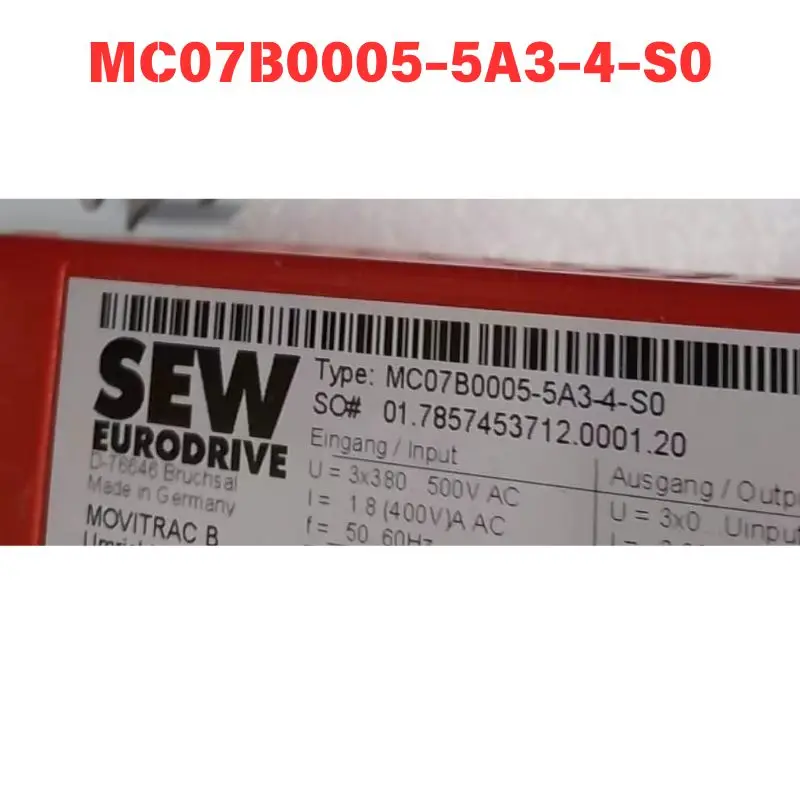 Used drive MC07B0005-5A3-4-S0 Functional test OK
Used drive MC07B0005-5A3-4-S0 Functional test OK