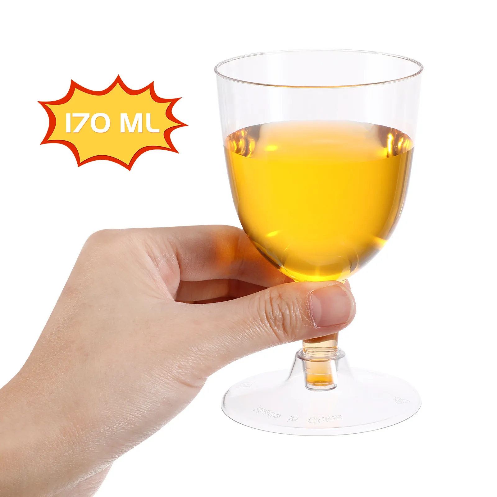 20pcs 170ml Plastic Pudding Cups Disposable Clear Goblets for Mousse Ice Cream Yogurt Cocktail Glass Toasting Red
20pcs 170ml Plastic Pudding Cups Disposable Clear Goblets for Mousse Ice Cream Yogurt Cocktail Glass Toasting Red