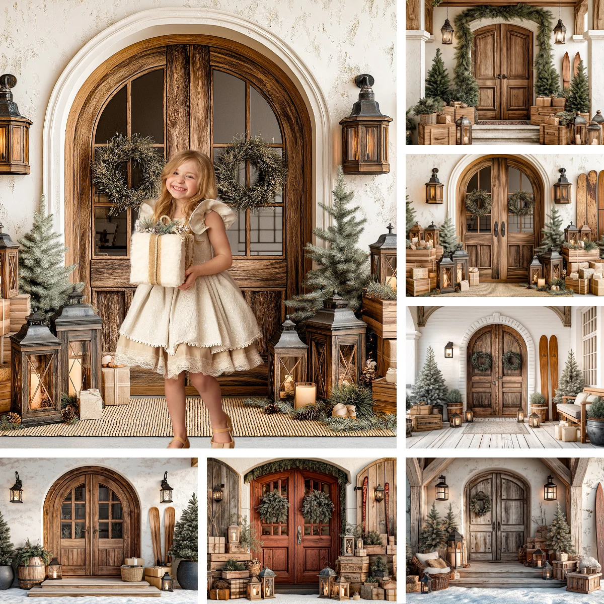 Christmas Ski Board Backdrops Child Baby Photo Studio Props Adult Kids Decors Lantern wreath Xmas Tree Photography Backgrounds
Christmas Ski Board Backdrops Child Baby Photo Studio Props Adult Kids Decors Lantern wreath Xmas Tree Photography Backgrounds