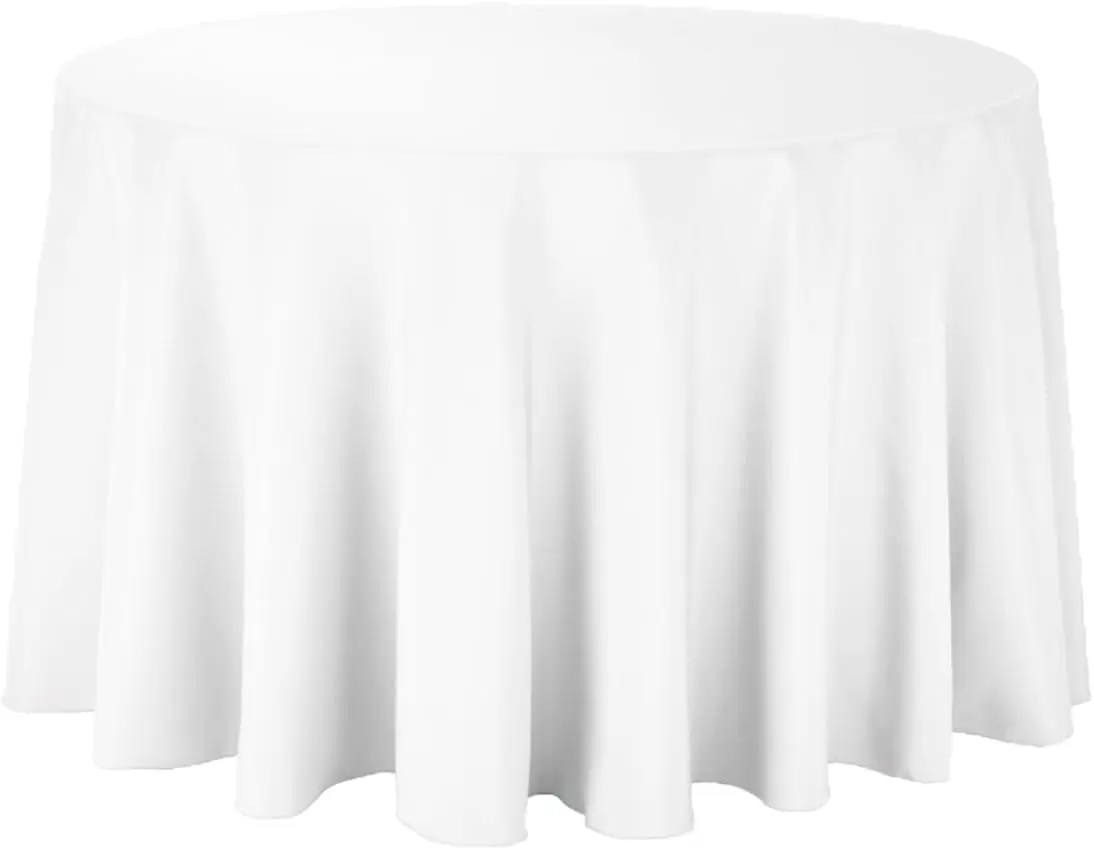 10-pcs 108" Inch Round Polyester Cloth Fabric Linen Tablecloth - Wedding Reception Restaurant Banquet Party
10-pcs 108" Inch Round Polyester Cloth Fabric Linen Tablecloth - Wedding Reception Restaurant Banquet Party
