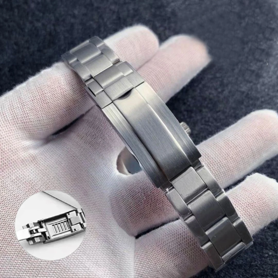 Watch Bracelet For Rolex SUBMARINER DAYTONA SUP GMT Men Fine-Tuning Pull Clasp Luxury Strap Stainless Steel Watchbands 20mm 21mm
Watch Bracelet For Rolex SUBMARINER DAYTONA SUP GMT Men Fine-Tuning Pull Clasp Luxury Strap Stainless Steel Watchbands 20mm 21mm