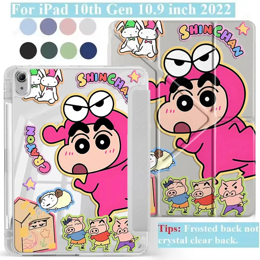 C-Crayon S-Shinchan Funny Y-Fold Holder Cover Tablet Case For iPad Air 4 5 M3 M2 1 2 M4 11inch Pro 11th 10th 9th 8th 7th
C-Crayon S-Shinchan Funny Y-Fold Holder Cover Tablet Case For iPad Air 4 5 M3 M2 1 2 M4 11inch Pro 11th 10th 9th 8th 7th