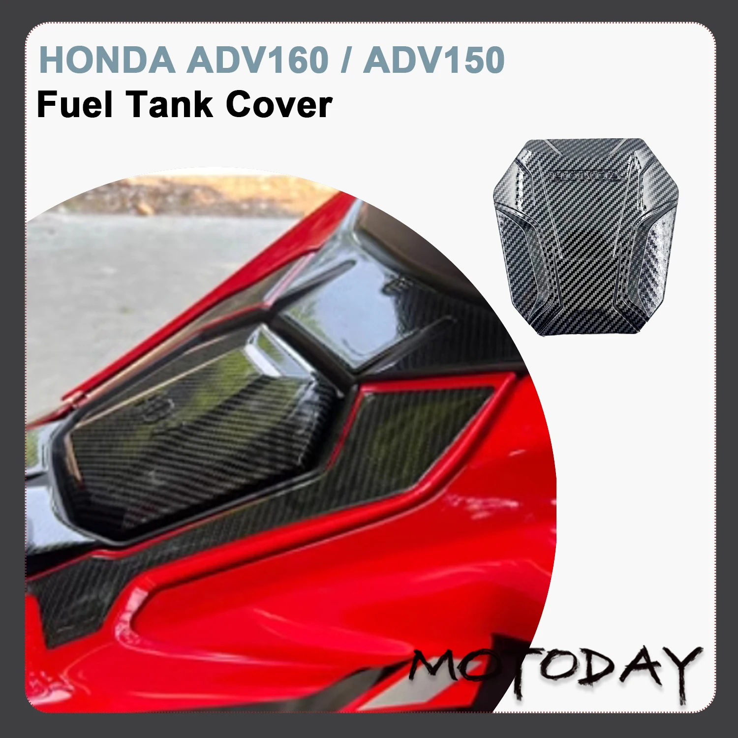 For HONDA ADV160 Fuel Tank Cover ADV150 Accessories Motorcycle Accessories HONDA ADV150
For HONDA ADV160 Fuel Tank Cover ADV150 Accessories Motorcycle Accessories HONDA ADV150