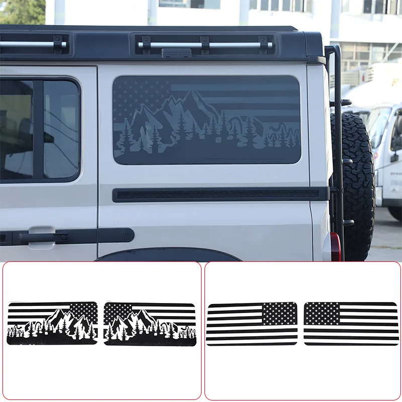 Для Ineos Grenadier 2020 2021 2022 2023 2024 ПВХ внешняя наклейка на заднее боковое окно автомобиля, стекло, автомобильные аксессуары
Для Ineos Grenadier 2020 2021 2022 2023 2024 ПВХ внешняя наклейка на заднее боковое окно автомобиля, стекло, автомобильные аксессуары