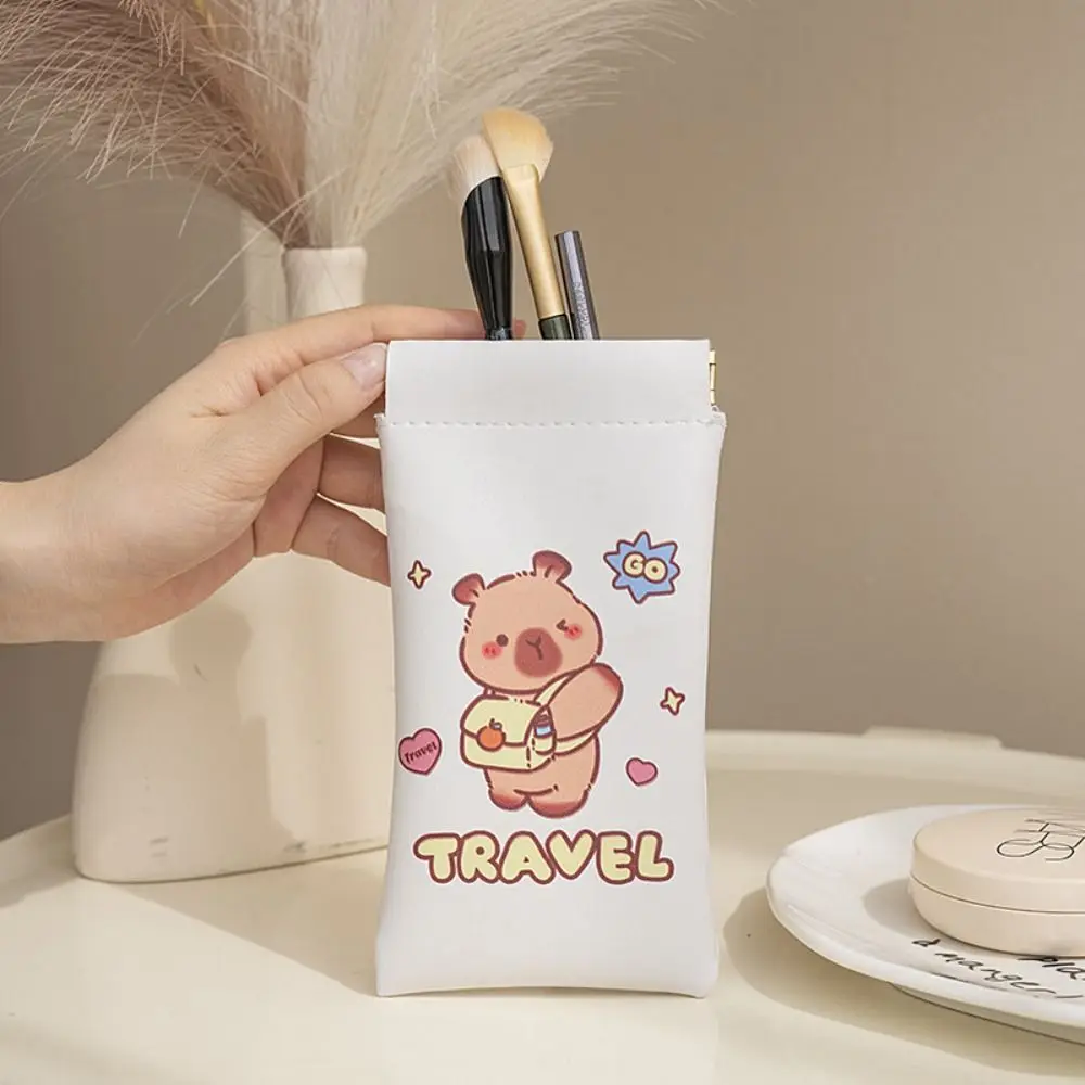 3pcs/set Cute Pu Leather Self-closing Coin Purse Kawaii Capybara Glasses Bag Earphone Bag Pig Makeup Bag Outdoor
3pcs/set Cute Pu Leather Self-closing Coin Purse Kawaii Capybara Glasses Bag Earphone Bag Pig Makeup Bag Outdoor