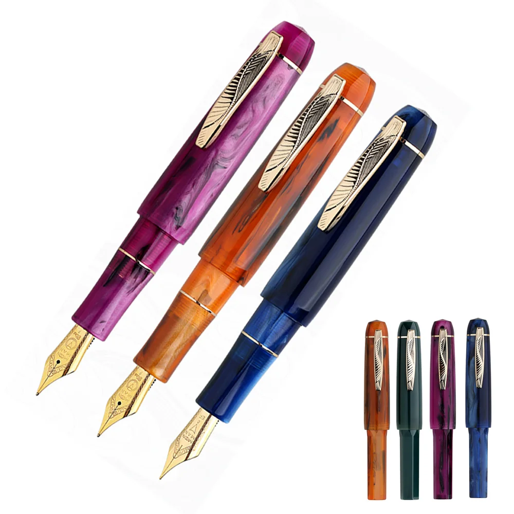 MAJOHN RS3 Resin Short Mini Pocket Fountain Pen EF/F Nib Starry Sky Blue Business Travel Practice Ink Pen Gift
MAJOHN RS3 Resin Short Mini Pocket Fountain Pen EF/F Nib Starry Sky Blue Business Travel Practice Ink Pen Gift