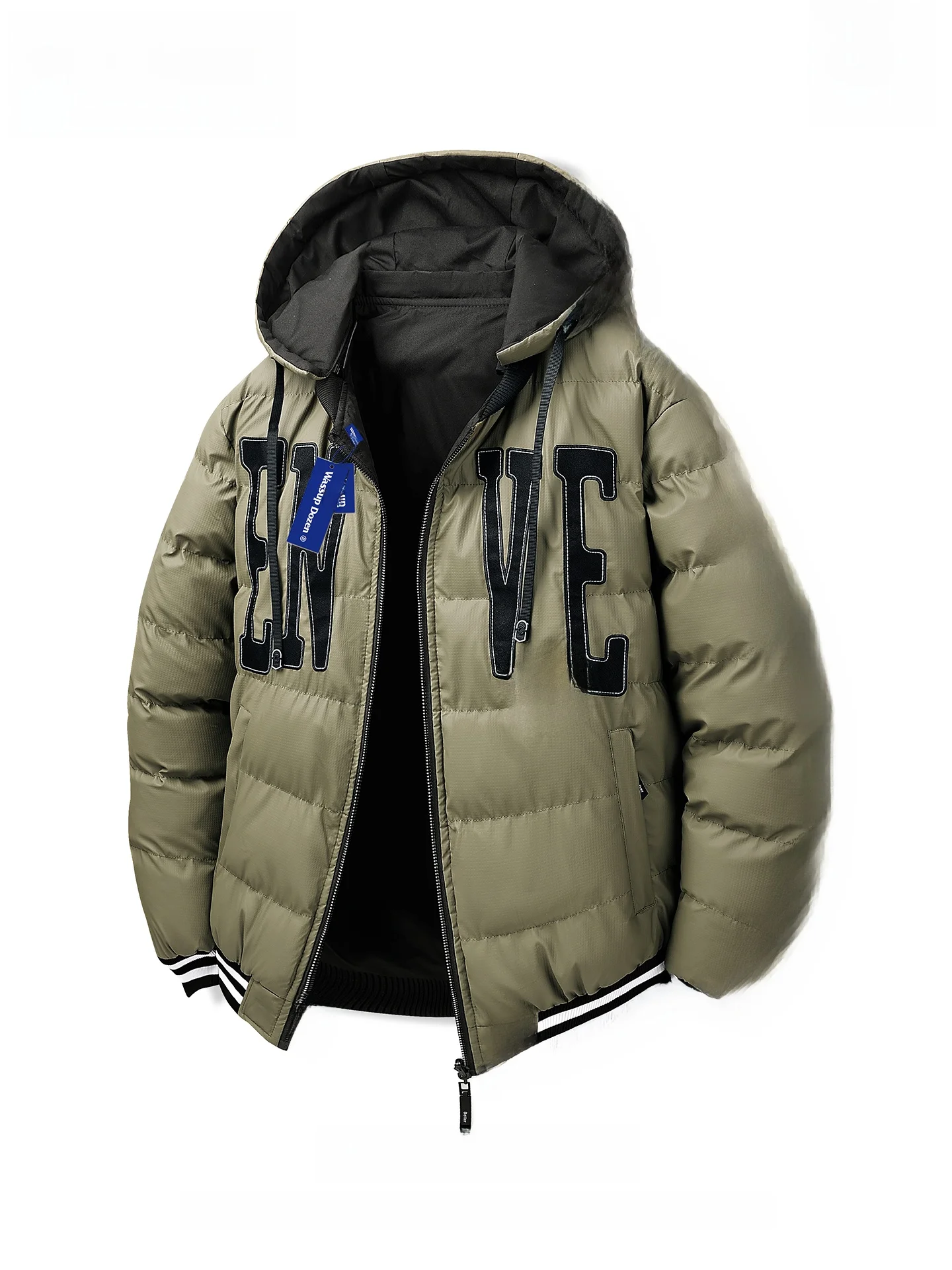 Wassup Dozen American Sle Men's Cotton Jaet Winter Outerwear Bread Sle Loose Fit Casual Warmth Polyester Fiber
Wassup Dozen American Sle Men's Cotton Jaet Winter Outerwear Bread Sle Loose Fit Casual Warmth Polyester Fiber