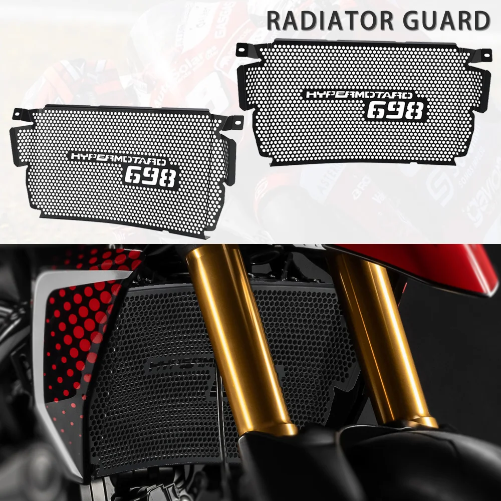 2026 2025 2024 Motorcycle Accessories Radiator Grille Guard Protector Cover For Ducati Hypermotard 698 Mono/RVE Hypermotard698
2026 2025 2024 Motorcycle Accessories Radiator Grille Guard Protector Cover For Ducati Hypermotard 698 Mono/RVE Hypermotard698