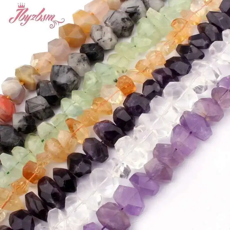 Natural:Crystal/Amethyst/Citrine Faceted Stone Beads For Necklace Jewelry Making Strand 15 Inches DIY Loose Beads 10x15-12x18mm
Natural:Crystal/Amethyst/Citrine Faceted Stone Beads For Necklace Jewelry Making Strand 15 Inches DIY Loose Beads 10x15-12x18mm