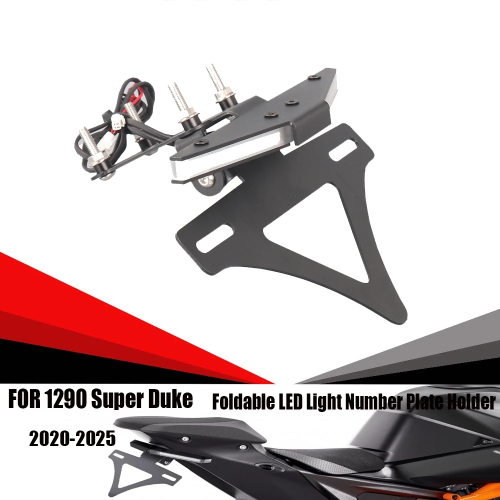 motorcycle foldable LED turn signal license plate holder Suitable for KTM 1290 Super Duke R 2020 2021 2022 2023 2025
motorcycle foldable LED turn signal license plate holder Suitable for KTM 1290 Super Duke R 2020 2021 2022 2023 2025