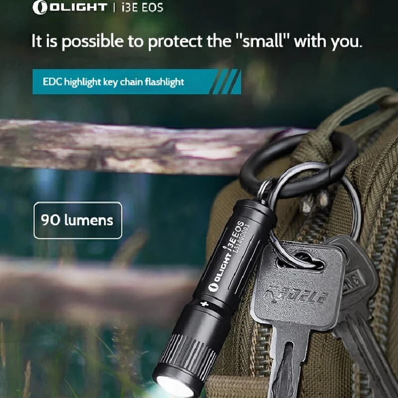 Olight I3e Mini Flashlight 6cm Aluminum Alloy Set With Portable Keychain Waterproof Lightweight Flashlight
Olight I3e Mini Flashlight 6cm Aluminum Alloy Set With Portable Keychain Waterproof Lightweight Flashlight