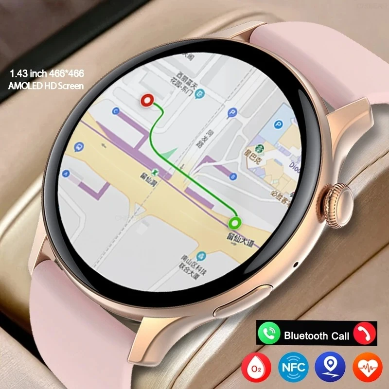 2026 New True AMOLED Smart Watch Ladies Screen Always Show Time 466*466 HD Health Tracker Voice Calling NFC Smartwatch Women
2026 New True AMOLED Smart Watch Ladies Screen Always Show Time 466*466 HD Health Tracker Voice Calling NFC Smartwatch Women